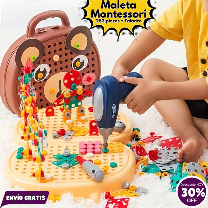 MALETA MAGICA DE HERRAMIENTAS MONTESSORI