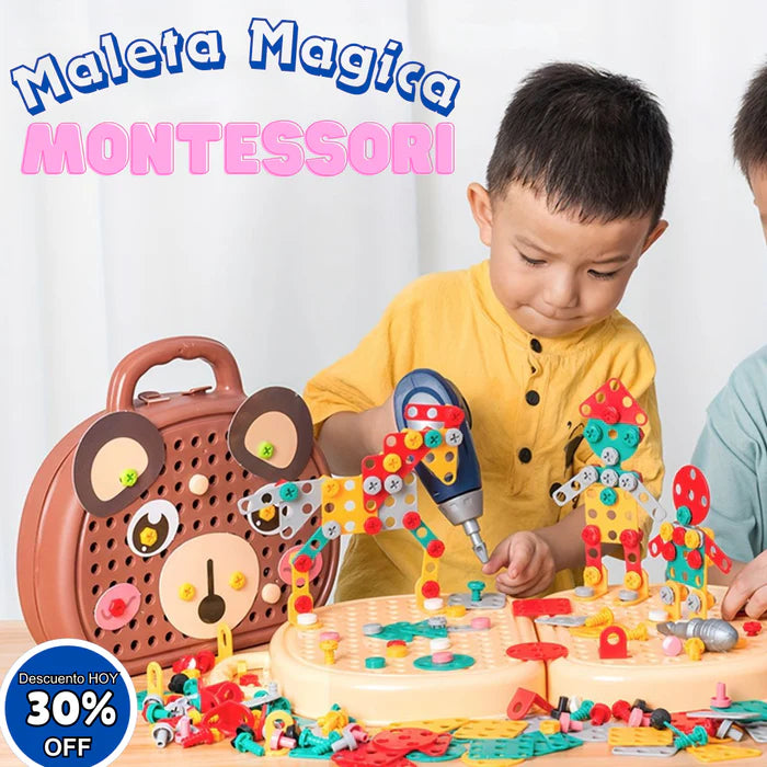 MALETA MAGICA DE HERRAMIENTAS MONTESSORI